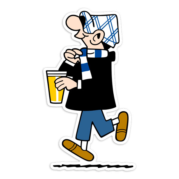 Autocollants: Andy Capp Ultra Real Madrid