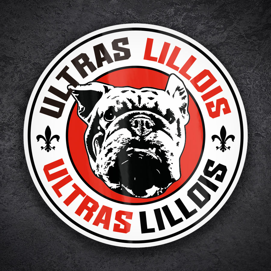 Autocollants: Bulldog Ultras Lillois Lille