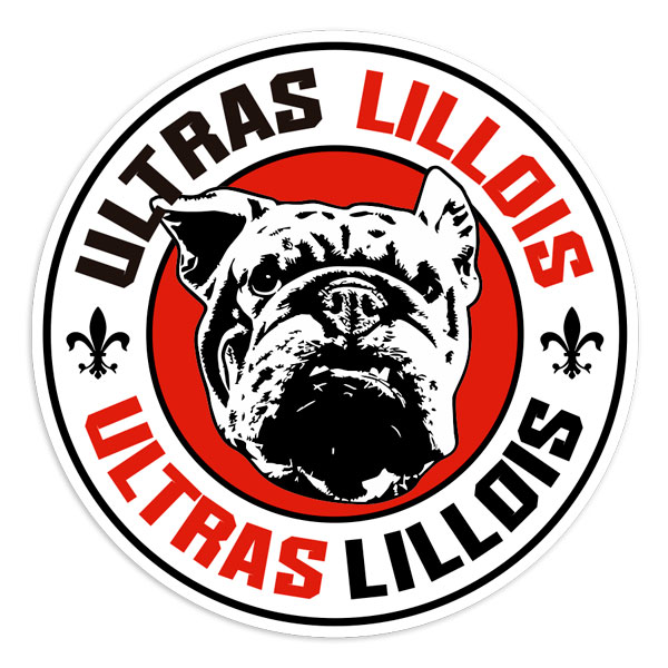 Autocollants: Bulldog Ultras Lillois Lille