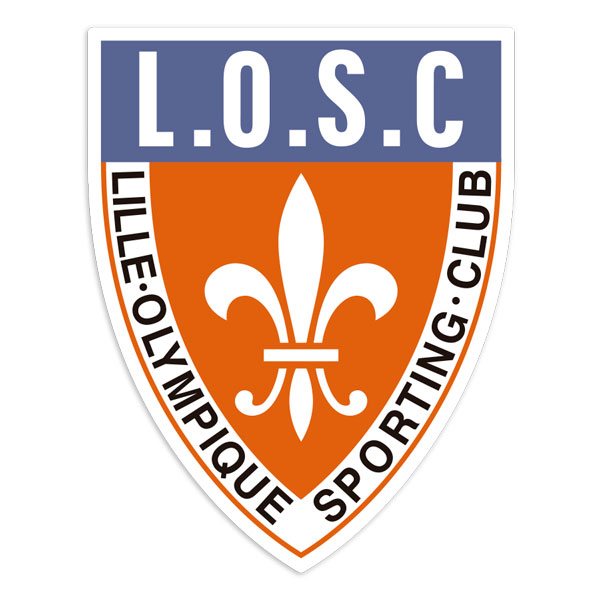 Autocollants: Emblème LOSC Supporters