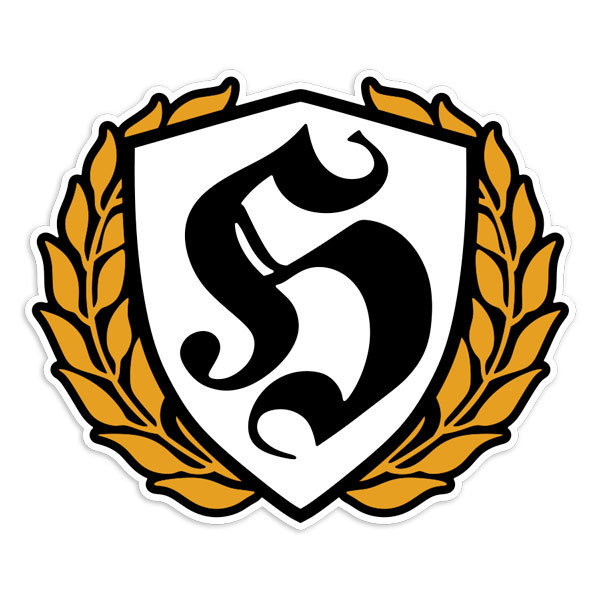 Autocollants: Emblème Hooligan S et Laurier