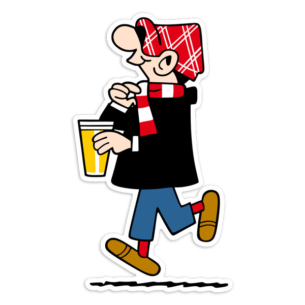 Autocollants: Andy Capp Ultra Athletic