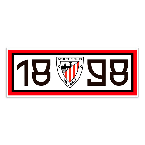 Autocollants: 1898 Athletic Club Bilbao