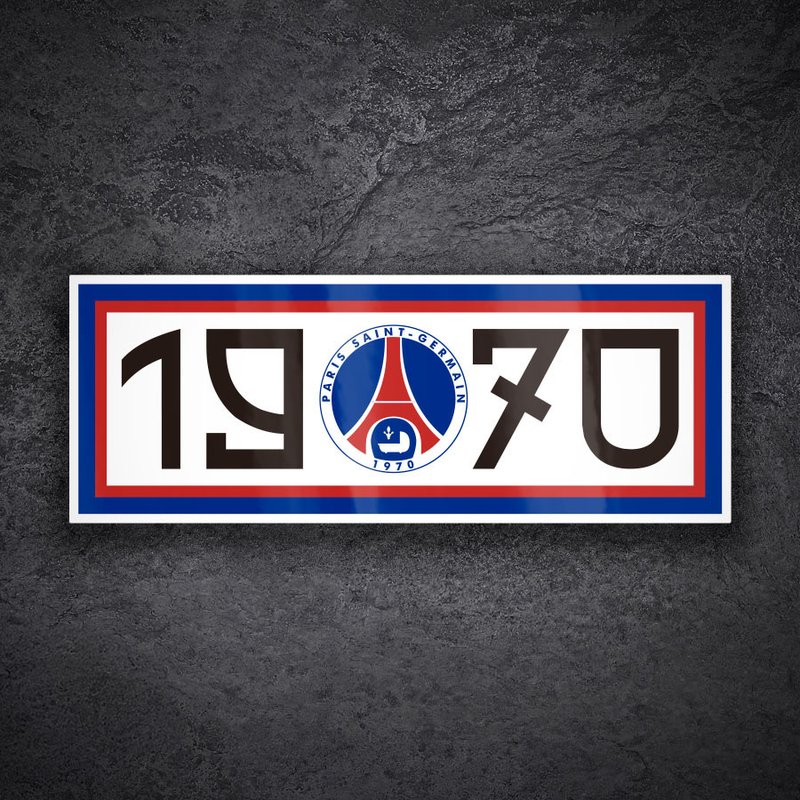Autocollants: &Eacute;cusson Paris Saint-Germain 1970