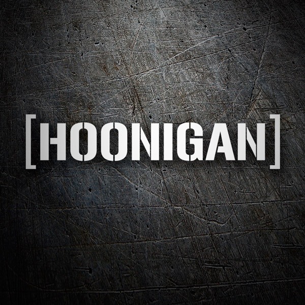 Autocollants: Hoonigan