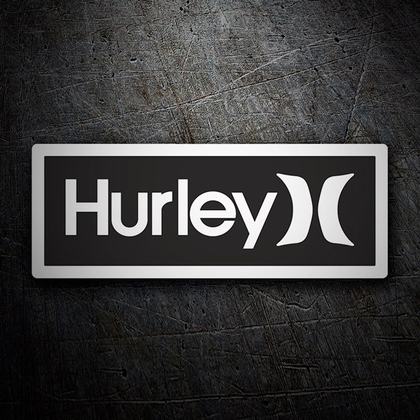 Autocollants: Hurley Black