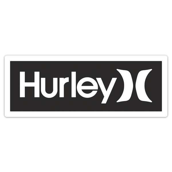 Autocollants: Hurley Black