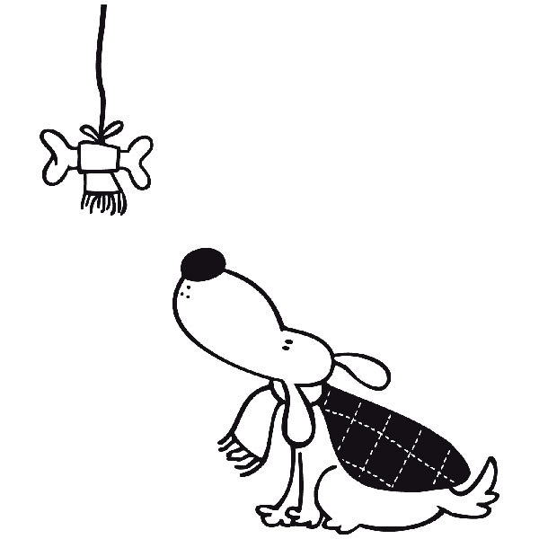 Stickers pour enfants: Enfant Chien