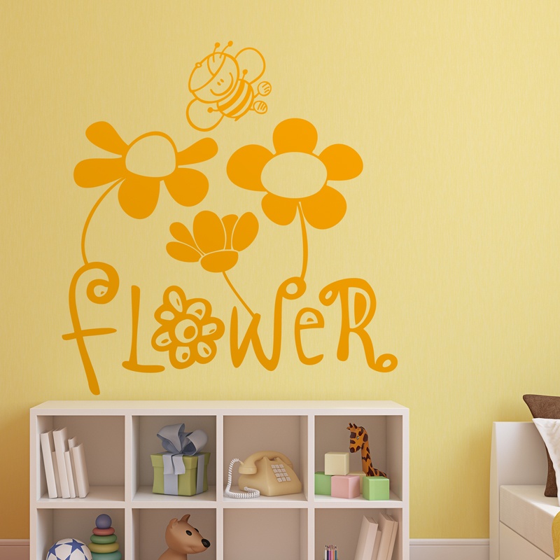 Stickers pour enfants: Fleur