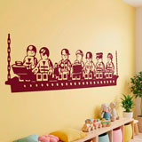 Stickers pour enfants: D&eacute;jeuner des travailleurs de Lego 11