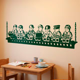 Stickers pour enfants: D&eacute;jeuner des travailleurs de Lego 6