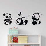 Stickers pour enfants: Les trois pandas 3