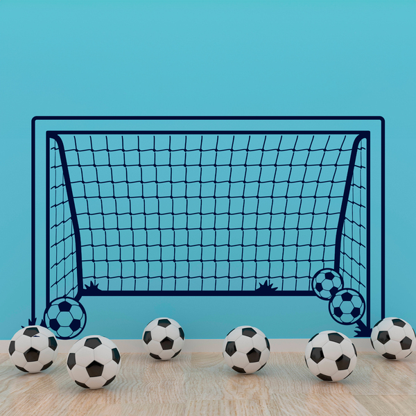 Stickers muraux: But de football
