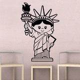 Stickers muraux: Statue de la liberté des enfants 3