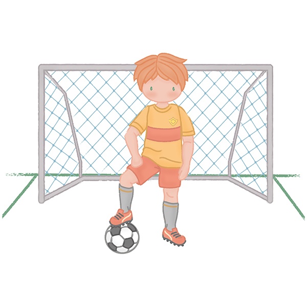 Stickers pour enfants: Joueur de football