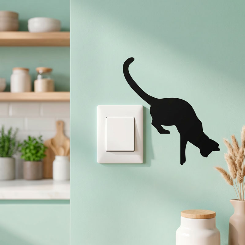 Un Chat Pr&ecirc;t &agrave; Sauter 4/5