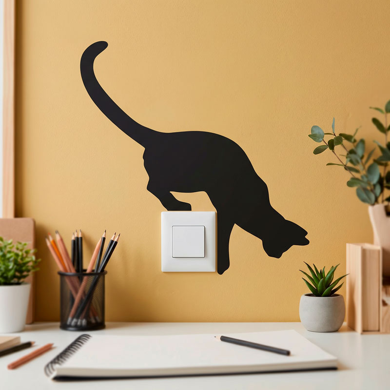Un Chat Pr&ecirc;t &agrave; Sauter 5/5