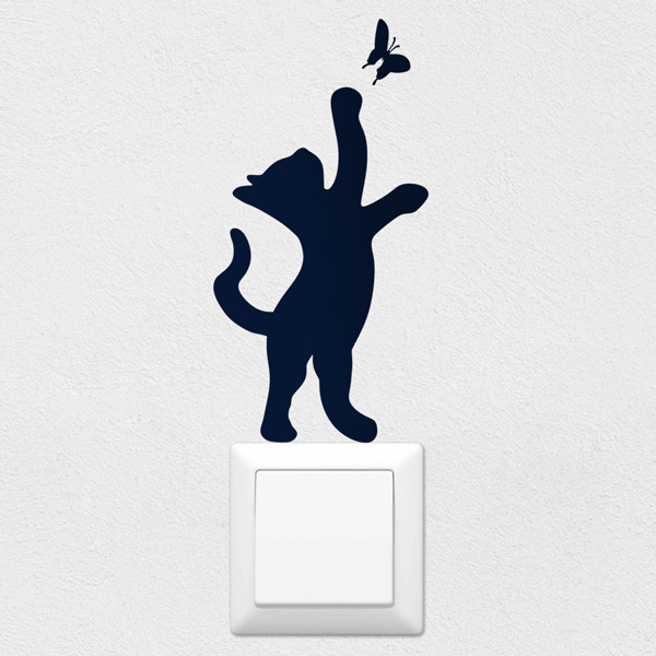 Stickers muraux: Le Jeu du Chat