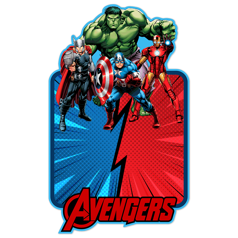 Stickers muraux: Sticker vinyle Avengers pour interrupteur