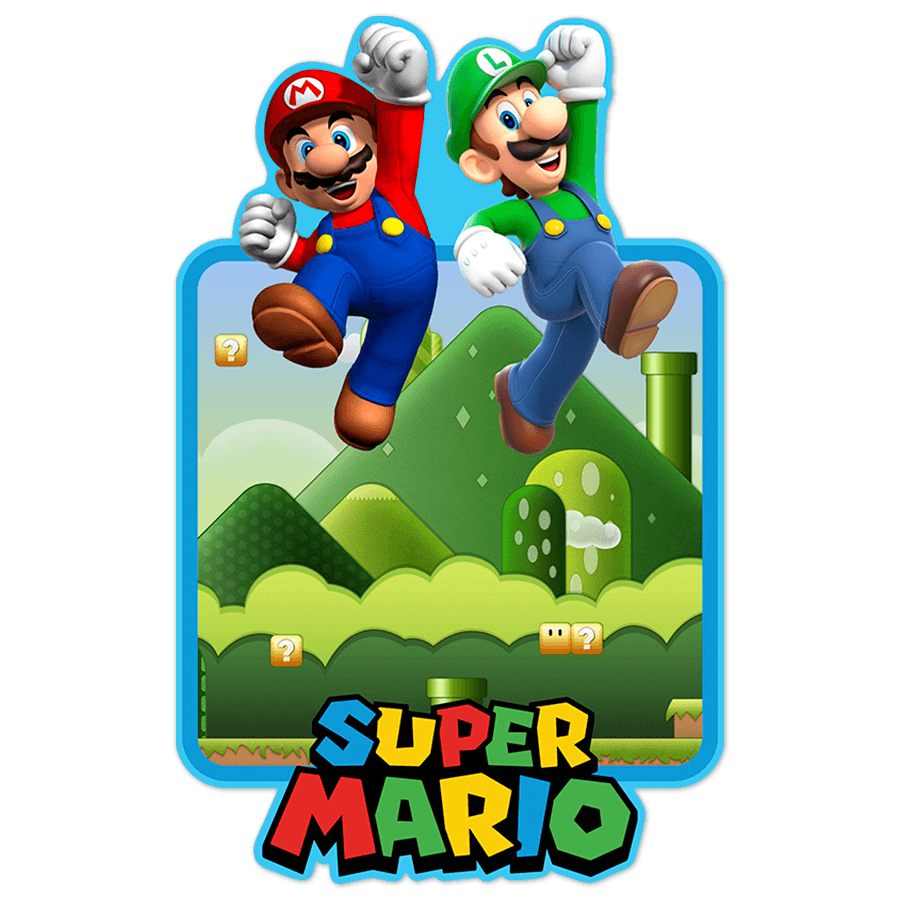 Stickers muraux: Sticker mural Super Mario pour interrupteur