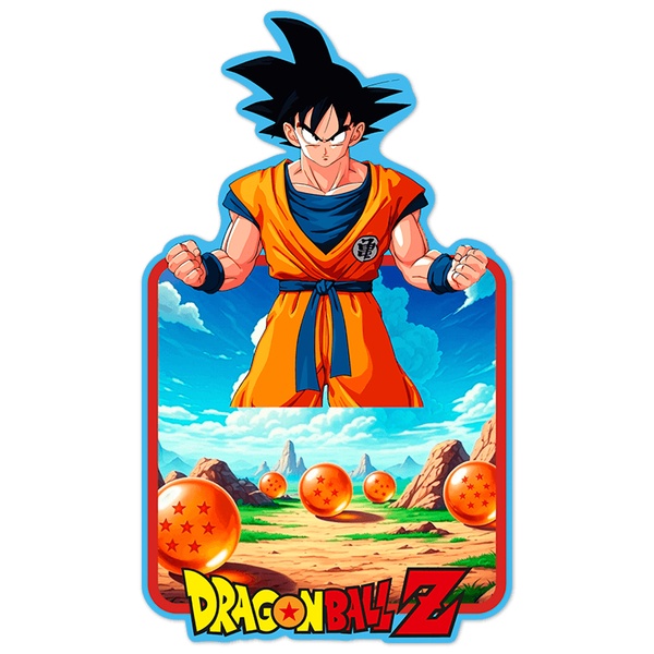 Stickers muraux: Sticker mural Dragon Ball Z pour interrupteur
