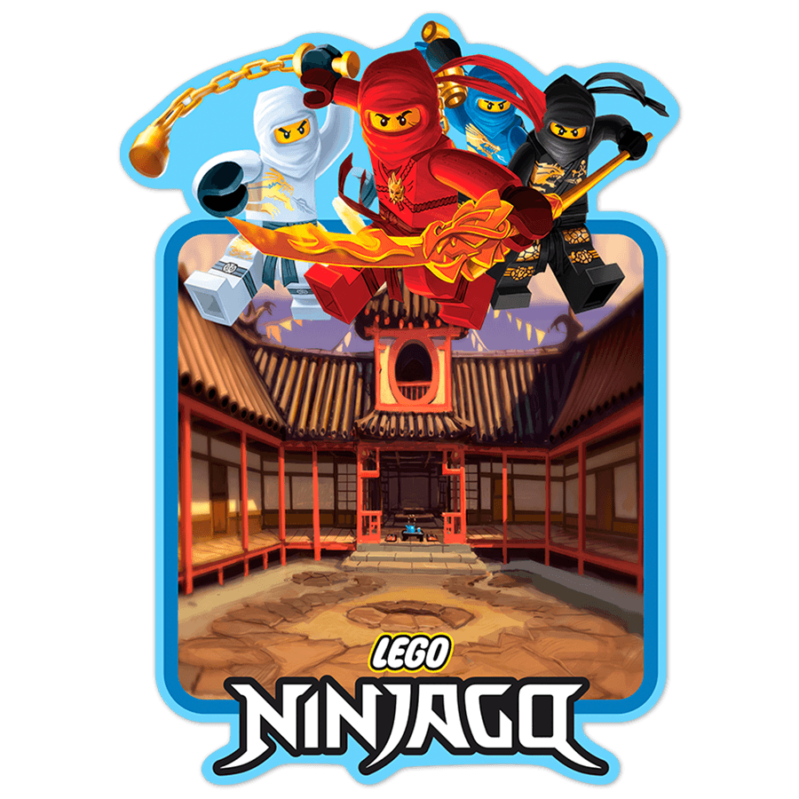 Stickers muraux: Sticker mural LEGO Ninjago pour interrupteur