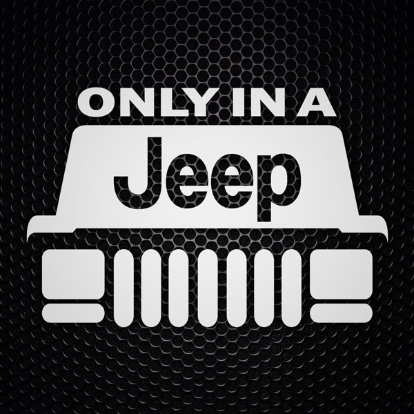 Autocollants: Only Jeep