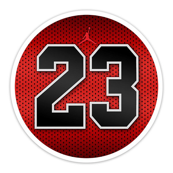 Autocollants: Logo Michael Jordan 23