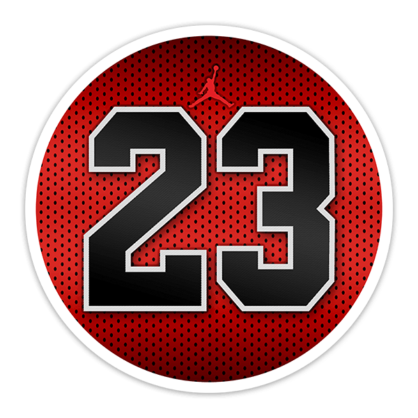 Autocollants: Logo Michael Jordan 23