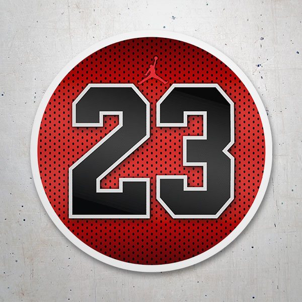 Autocollants: Logo Michael Jordan 23