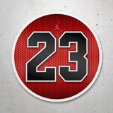 Autocollants: Logo Michael Jordan 23 3