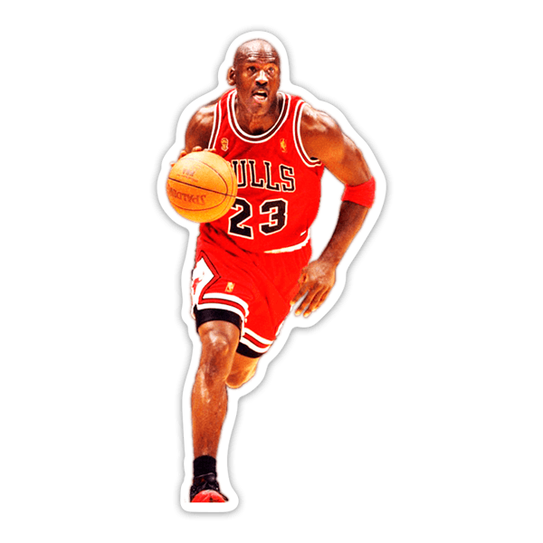 Autocollants: Michael Jordan Chicago Bulls