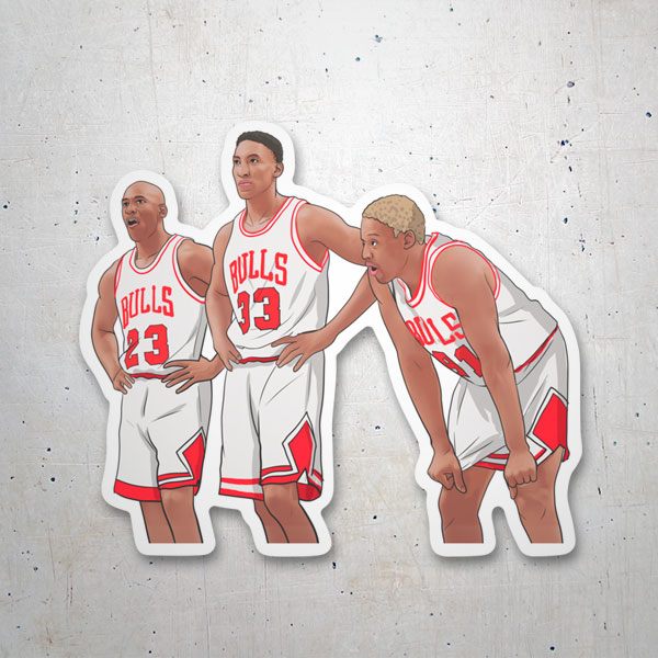 Autocollants: All-Stars Chicago Bulls