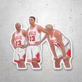 Autocollants: All-Stars Chicago Bulls 3