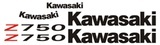 Autocollants: Kit Kawasaki Z750