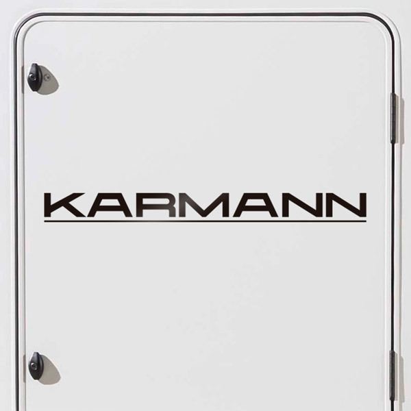 Stickers camping-car: Karmann logo