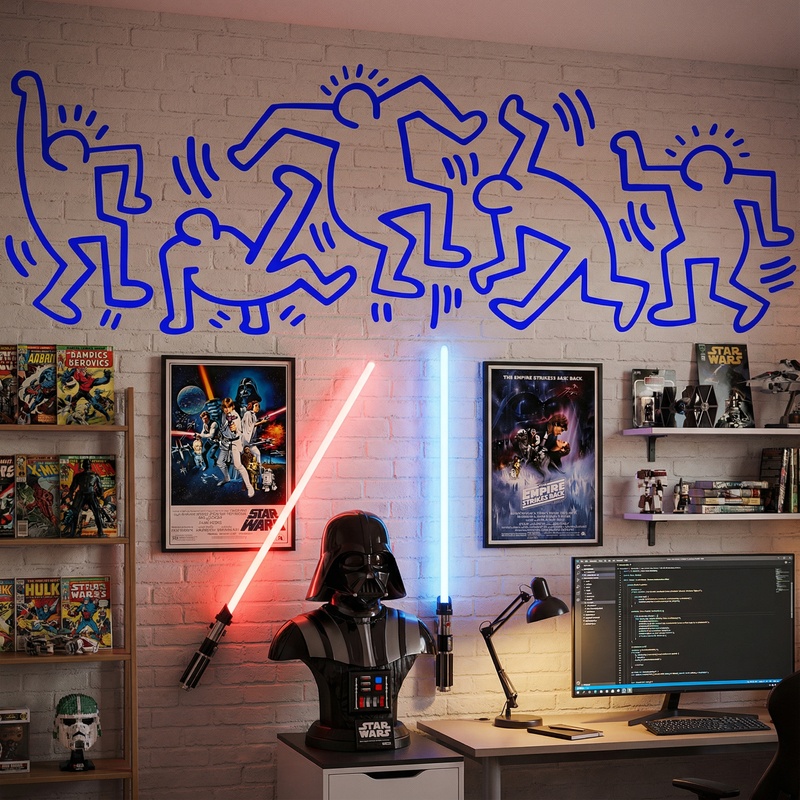 Stickers muraux: Breakdance