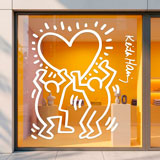 Stickers muraux: Holding a heart 2