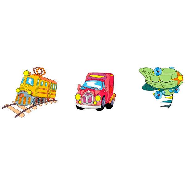 Stickers pour enfants: Moyens de transport