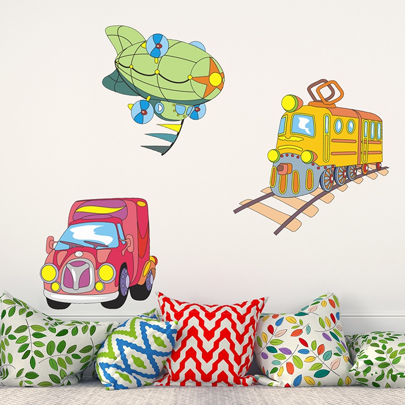 Stickers pour enfants: Moyens de transport