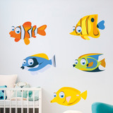 Stickers pour enfants: Kit de poissons tropicaux 5