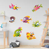 Stickers pour enfants: Kit poisson de mer 5