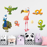 Stickers pour enfants: Kit oiseaux et oiseaux 5