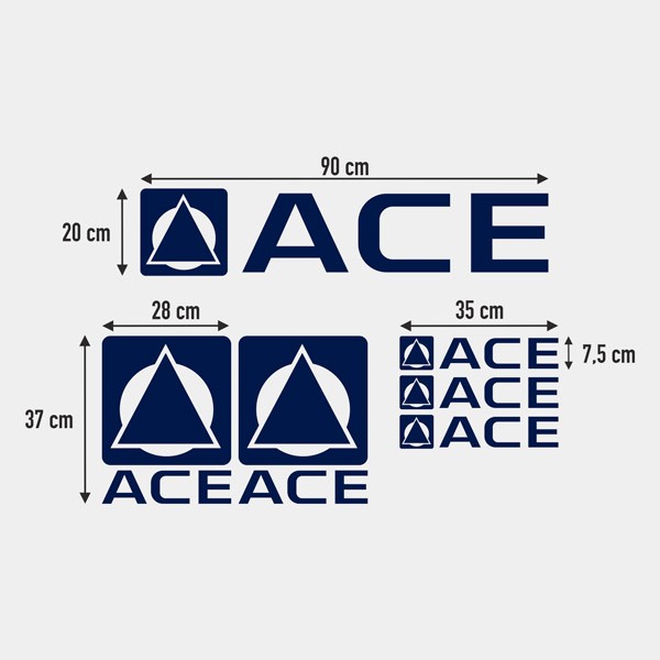 Kit d'autocollants Ace 0