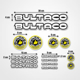 Autocollants: Bultaco Kit 3