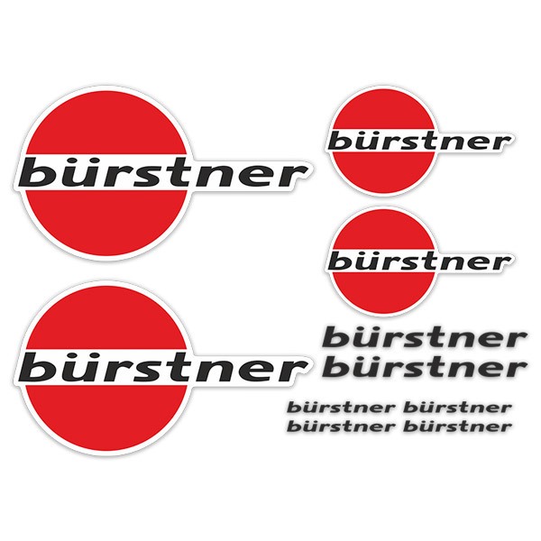 Stickers camping-car: Kit Bürstner