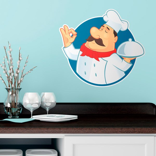 Stickers muraux: Cuisinier Exquis