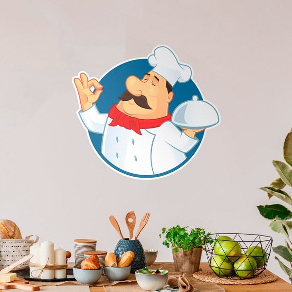 Stickers muraux: Cuisinier Exquis