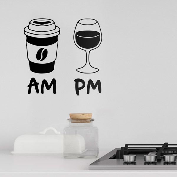 Stickers muraux: Café et Vin