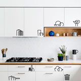 Stickers muraux: Pictogrammes Cuisine 3